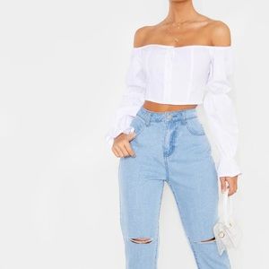 Forever 21 crop top / blouse
